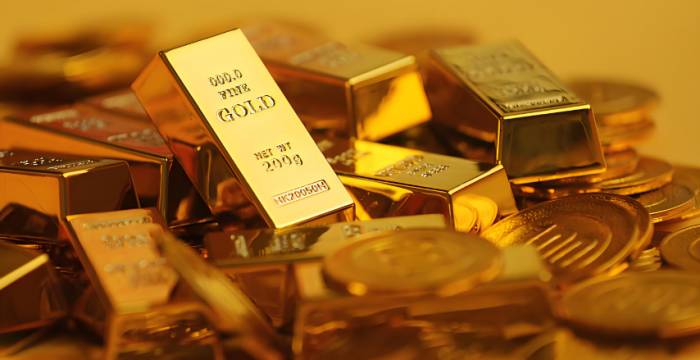 Gold Soars Near Record High